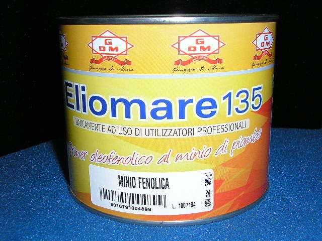 Antiruggine minio eliomare lt.2.5