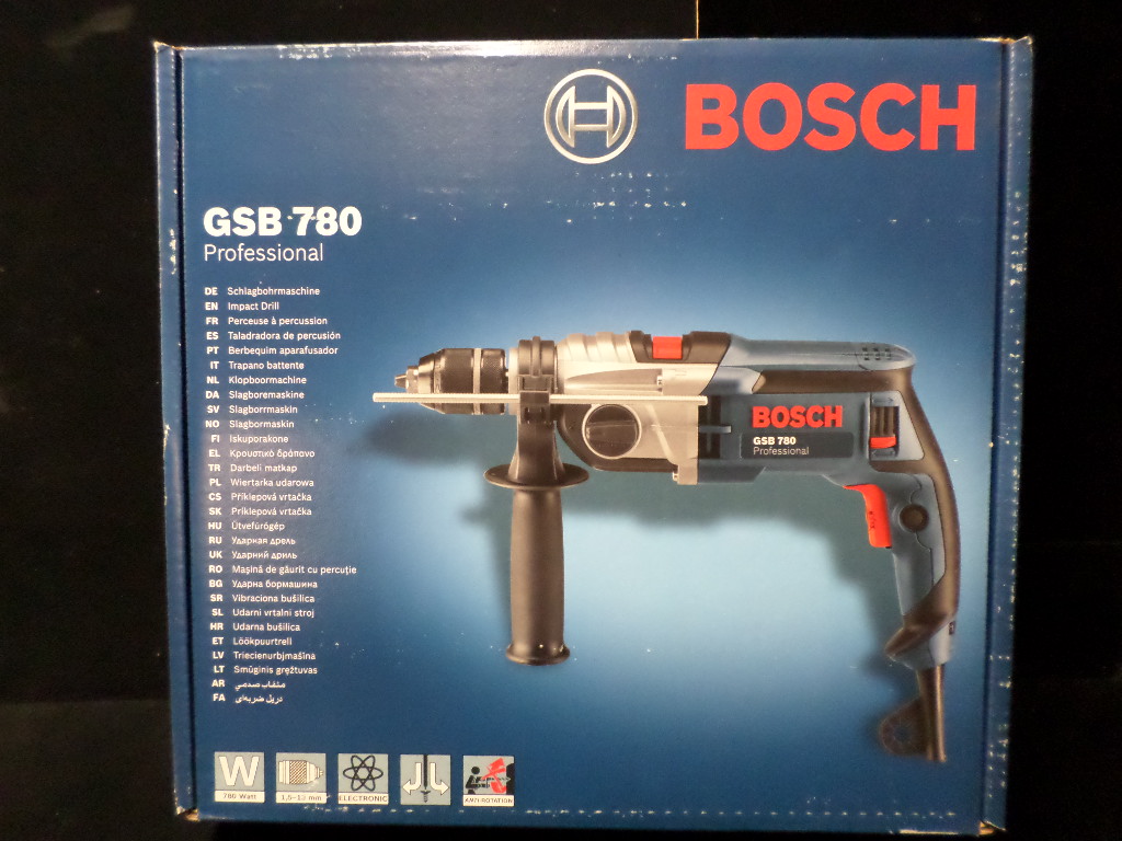 Trapano Bosch GSB 780 W750