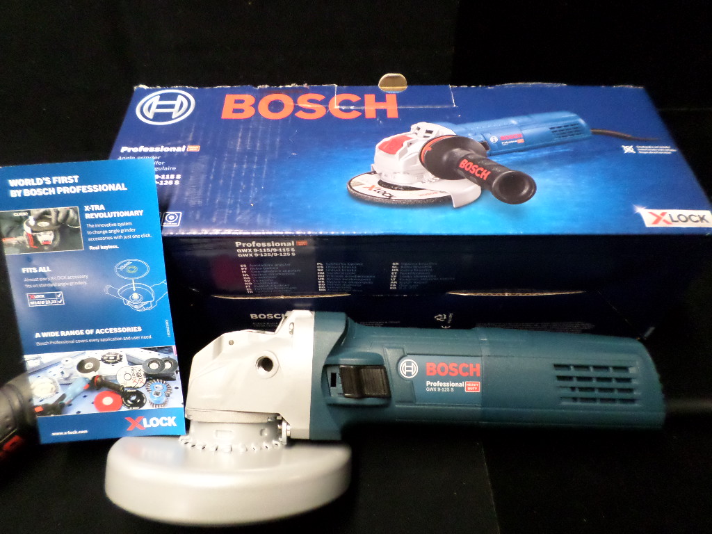 Smerigliatrice angolare Bosch GWX 9-125S X Lock