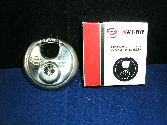 Lucchetto Skudo acc.inox mm.70