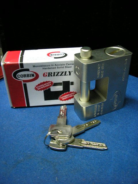 Lucchetto Yale mm.85 monoblock Grizzly